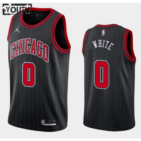 Chicago Bulls Trikot Coby White 0 2020-2021 Jordan Brand Statement Edition Swingman - Kinder